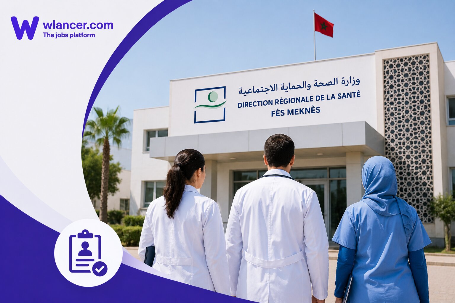 Concours de Recrutement DR Santé Fès Meknès 2026 (77 Postes)