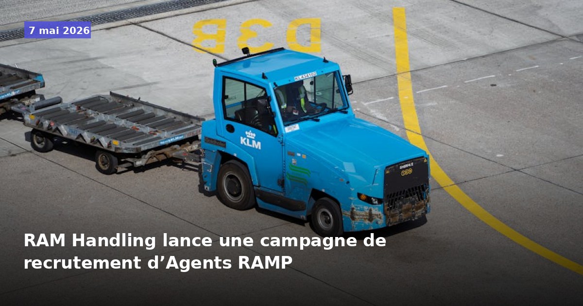 RAM Handling recrute des Agents RAMP